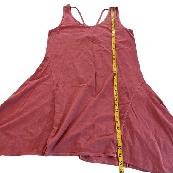 AllSaints Dewar Tank Jersey asymmetrical Strappy Mini Dress M Beachy coverup - Picture 7 of 12